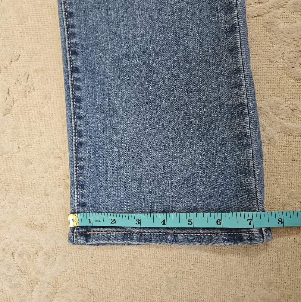 Levis Denizen Jeans Women Size 14M W32 L30 High Rise Straight Blue Denim - Picture 9 of 14